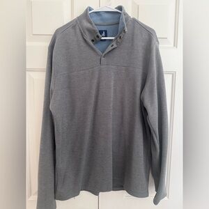 johnnie-O Blue Long Sleeve Top